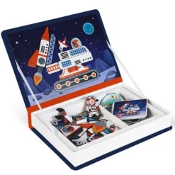 Janod Magneetboek Heelal - 52st -Speelgoedwinkel janod magneetboek heelal 52st 5