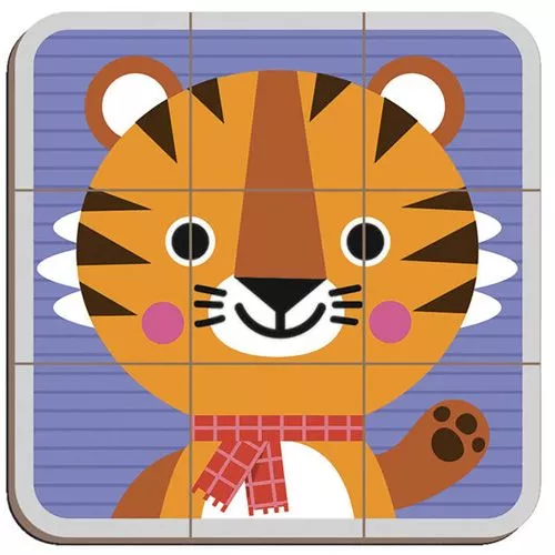 Janod Magneetboek Mix&match Dieren - 72st 5 Janod Magneetboek Mix&match Dieren - 72st - Afbeelding 3