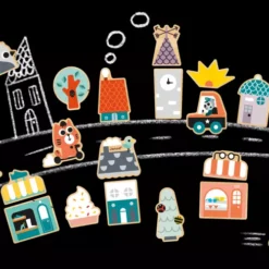 Janod Magneten Stad - 24st -Speelgoedwinkel janod magneten stad 24st 5