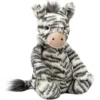 Jellycat Knuffelzebra Bashful - M - 30 Cm -Speelgoedwinkel jellycat knuffelzebra bashful m 30 cm