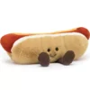 Jellycat Amusables Knuffelhotdog - 25 Cm -Speelgoedwinkel jellycat amusables knuffelhotdog 25 cm 1