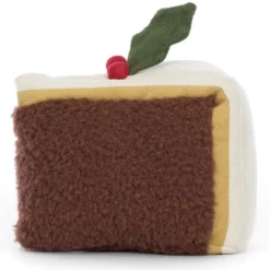 Jellycat Amuseables Knuffeltaart Kerst - 10 Cm -Speelgoedwinkel jellycat amuseables knuffeltaart kerst 10 cm 1