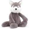 Jellycat Bashful Knuffelwolf - 31 Cm 2 Jellycat Bashful Knuffelwolf - 31 Cm -Speelgoedwinkel jellycat bashful knuffelwolf 31 cm 2