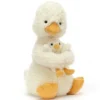 Jellycat Huddles Knuffeleend - 24 Cm -Speelgoedwinkel jellycat huddles knuffeleend 24 cm 2