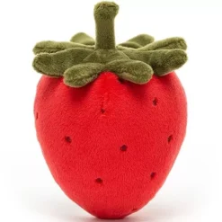 Jellycat Knuffelaardbei - 8 Cm -Speelgoedwinkel jellycat knuffelaardbei 8 cm 1