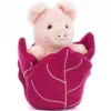 Jellycat Knuffelbig Poppin Pig - 12 Cm