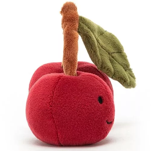 Jellycat Knuffelkersen - 9 Cm 5 Jellycat Knuffelkersen - 9 Cm - Afbeelding 3