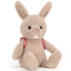 Jellycat Knuffelkonijn Met Rugzak - 22 Cm