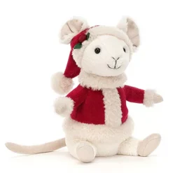 Jellycat Knuffelmuis Merry Mouse - 18 Cm