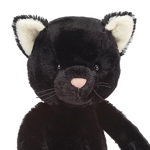 Jellycat Knuffelpoes Bashful Black Kitten - 31 Cm 6 Jellycat Knuffelpoes Bashful Black Kitten - 31 Cm - Afbeelding 4