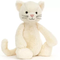 Jellycat Knuffelpoes Bashful Cream Kitten - M - 31 Cm