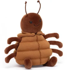 Jellycat Knuffelspin Anoraknid Brown - 13 Cm