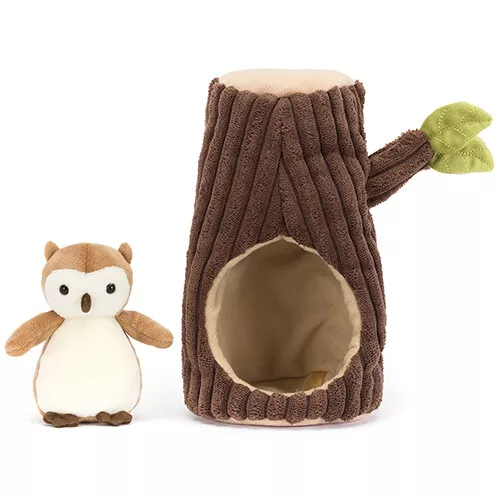 Jellycat Knuffeluil En Boom - Forest Fauna Owl - 18 Cm 4 Jellycat Knuffeluil En Boom - Forest Fauna Owl - 18 Cm - Afbeelding 2