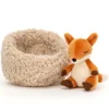 Jellycat Knuffelvos Hibernating Fox - 7 Cm -Speelgoedwinkel jellycat knuffelvos hibernating fox 7 cm 2