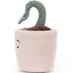Jellycat Silly Seedling Knuffelplant - Serene - 9 Cm -Speelgoedwinkel jellycat silly seedling knuffelplant serene 3