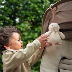 Jollein Activiteitenknuffel Duck - Spring Garden - 23 Cm -Speelgoedwinkel jollein activiteitenknuffel duck spring garden 23 cm 4