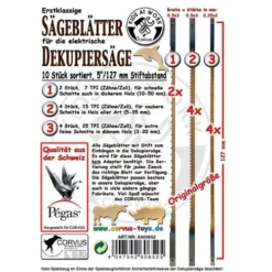 Kids At Work Reserve Decoupeerzaagjes (10st) -Speelgoedwinkel kids at work decoupeerzaagjes 10st 2