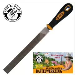 Kids At Work Metaalvijl - Vlak -Speelgoedwinkel kids at work een vlakke vijl 1