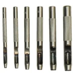 Kids At Work Metalen Gatenstans Set (6st) 7 Kids At Work Metalen Gatenstans Set (6st) -Speelgoedwinkel kids at work houten gatenstans set