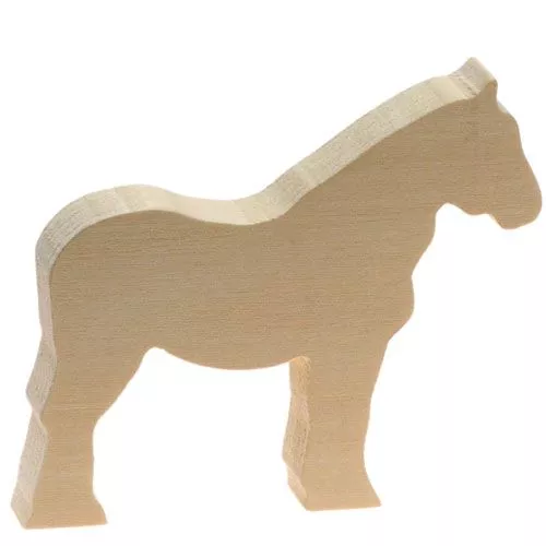 Kids At Work Snijhout Vorm - Ponyveulen 3 Kids At Work Snijhout Vorm - Ponyveulen