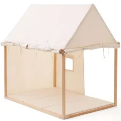 Kids Concept Speelhuis - Naturel -Speelgoedwinkel kids concept speelhuis naturel1