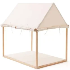Kids Concept Speelhuis - Naturel -Speelgoedwinkel kids concept speelhuis naturel2