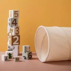 Kids Concept Speeltunnel - Naturel - 150 Cm -Speelgoedwinkel kids concept speeltunnel naturel1