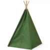Kids Concept Tipi Wigwam Mini - Groen 53x53x75 Cm -Speelgoedwinkel kids concept tipi wigwam mini groen 53x53x75 cm