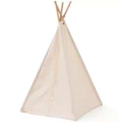 Kids Concept Tipi Wigwam Mini - Naturel 53x53x75 Cm -Speelgoedwinkel kids concept tipi wigwam mini naturel 53x53x75 cm1