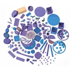 Grimm's Stapelset Kiezelstenen Limited Edition - Paars -Speelgoedwinkel kiezels paars4