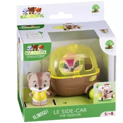 Klorofil Speelset Motor & Zijspan -Speelgoedwinkel klorofil motor zijspan 4