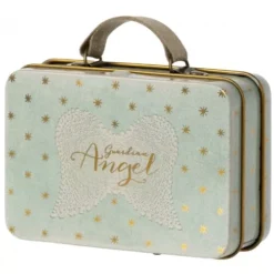Maileg Knuffelmuis Kleine Zus In Koffertje Angel - 11 Cm -Speelgoedwinkel koffer angel 1