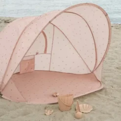 Konges Sløjd Pop-up Strandtent - Cherry Blush -Speelgoedwinkel konges sl jd pop up strandtent cherry blush 1 1