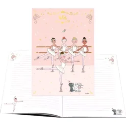 Cartes D'art A5 Schrift Ballerina