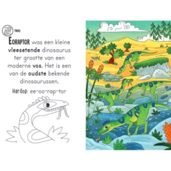 Lantaarn Publishers Magisch Waterkleurboek - Dino's -Speelgoedwinkel lantaarn publishers magisch waterkleurboek dino s 7