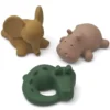 Liewood Badspeeltjes Nori - Safari - Multi Mix - 3st -Speelgoedwinkel liewood badspeeltjes nori safari multi mix