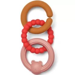 Liewood Bijtring Anton - Dusty Raspberry Multi Mix