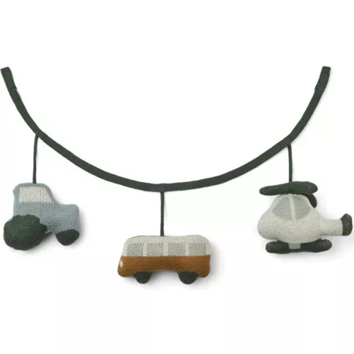 Liewood Wagenspanner Marlen - Vehicles - Blue Fog Multi Mix - Afbeelding 2