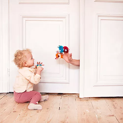 Lilliputiens Vingerpoppetjes Jungle - 4st 4 Lilliputiens Vingerpoppetjes Jungle - 4st - Afbeelding 2