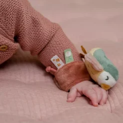 Little Dutch Armbandrammelaar Vogel - Flowers & Butterflies -Speelgoedwinkel little dutch armbandrammelaar vogel flowers butterflies 10