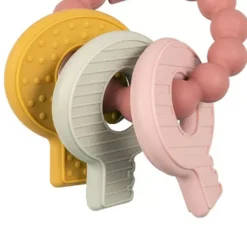 Little Dutch Bijtring Sleutelbos Roze -Speelgoedwinkel little dutch bijtring sleutelbos roze 3