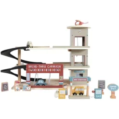 Little Dutch Garage - 14-delig -Speelgoedwinkel little dutch garage 14 delig 2