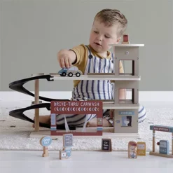 Little Dutch Garage - 14-delig -Speelgoedwinkel little dutch garage 14 delig 6