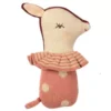 Maileg Rammelaar Bambi - Roze -Speelgoedwinkel maileg rammelaar bambi roze