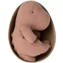 Maileg Knuffeldino In Ei Small - Old Rose - 23 Cm 8 Maileg Knuffeldino In Ei Small - Old Rose - 23 Cm -Speelgoedwinkel maileg knuffeldino in ei small old rose2