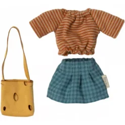 Maileg Knuffelmuis Moeder Met Tas - 15 Cm -Speelgoedwinkel maileg knuffelmuis moeder met tas 15 cm 3