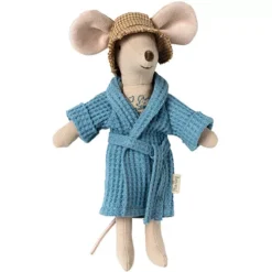 Maileg Poppenkleding Vadermuis - Badjas -Speelgoedwinkel maileg poppenkleding vadermuis badjas 2