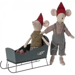 Maileg Poppenslee - Groen - Medium -Speelgoedwinkel maileg poppenslee groen 30 cm 3