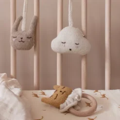 Main Sauvage Rammelaar Met Bijtring Tiger -Speelgoedwinkel main sauvage rammelaar met bijtring tiger 4