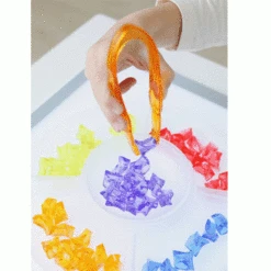 Miniland Transparant Gekleurde Pincet - Assorti -Speelgoedwinkel miniland transparant gekleurde pincet assorti 2